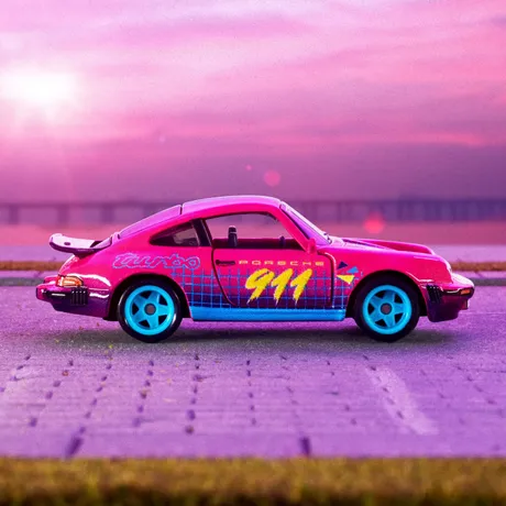 Matchbox Collectors 1980 Porsche 911 Turbo, side profile