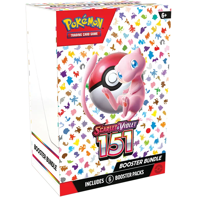 Pokémon TCG Scarlet & Violet 151 Booster Bundle with six booster packs